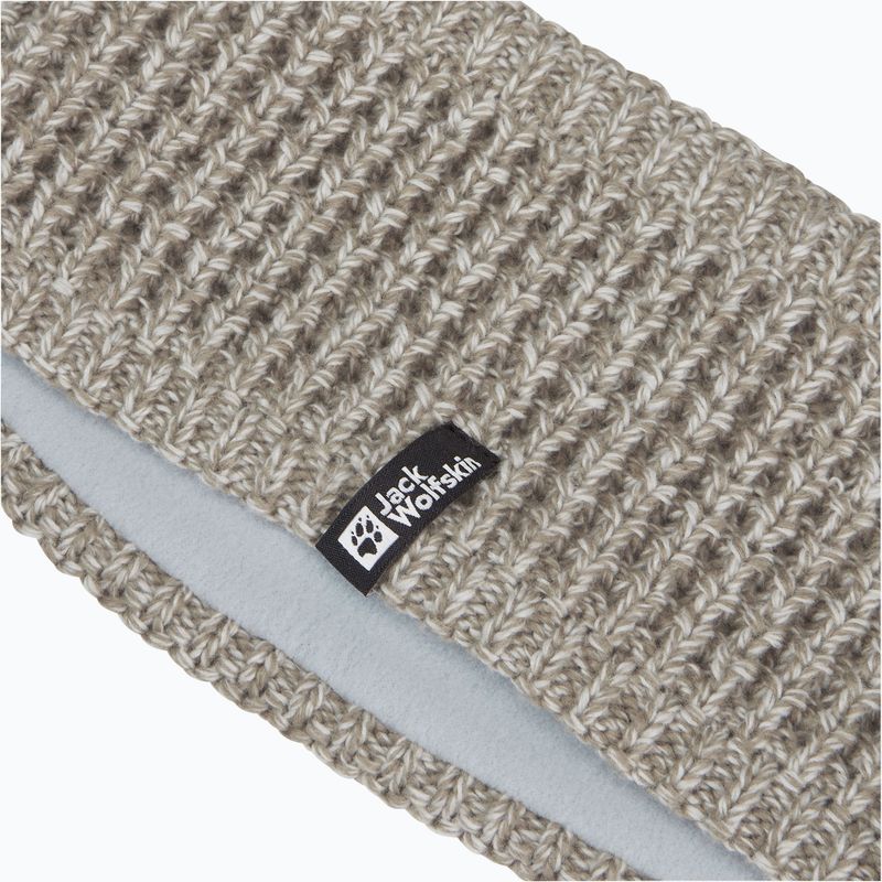 Fascia per la testa Jack Wolfskin Medley Knit lino 3
