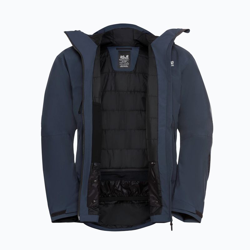 Giacca da sci da uomo Jack Wolfskin Flowline Pro 2L Ins midnight sky 12