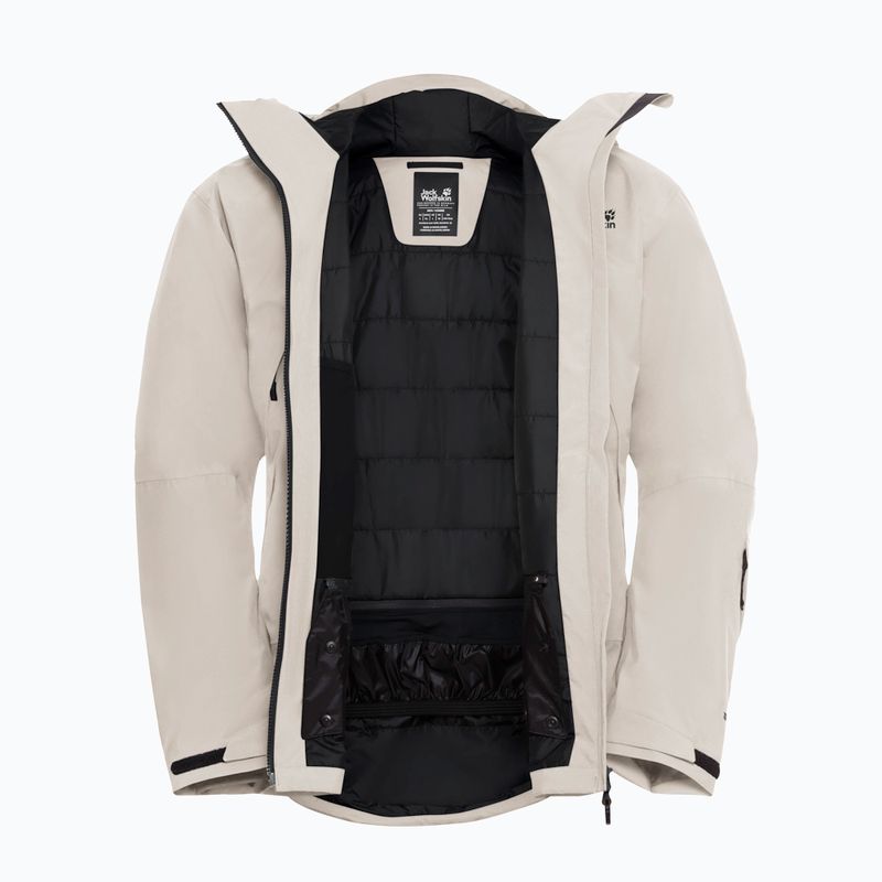 Giacca da sci da uomo Jack Wolfskin Flowline Pro 2L Ins pale sand 12
