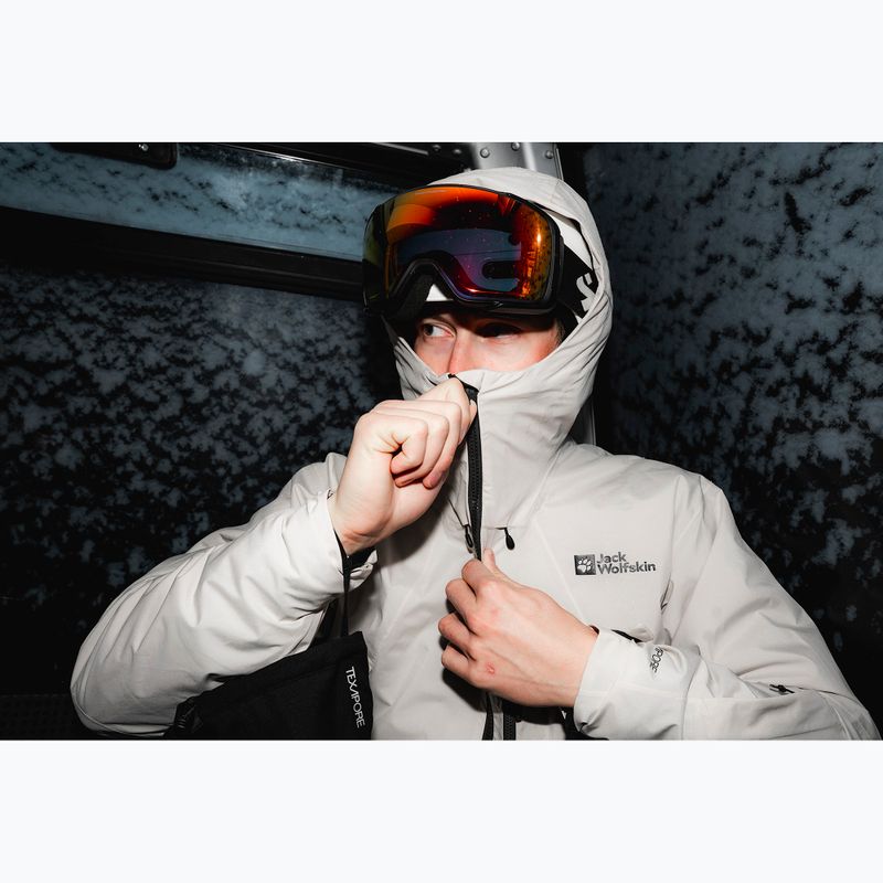 Giacca da sci da uomo Jack Wolfskin Flowline Pro 2L Ins pale sand 15