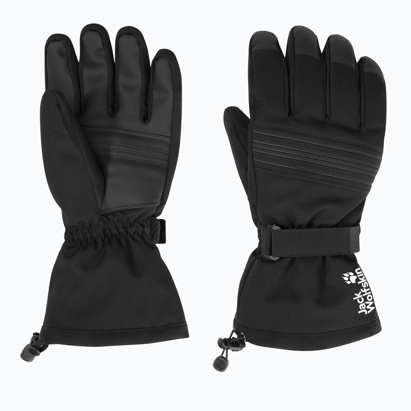 Guanti da sci Jack Wolfskin Ins Ski neri