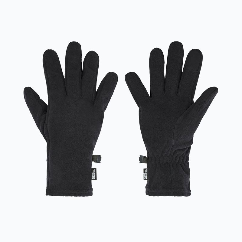 Guanti da trekking Jack Wolfskin Real Stuff neri