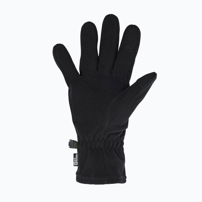 Guanti da trekking Jack Wolfskin Real Stuff neri 4