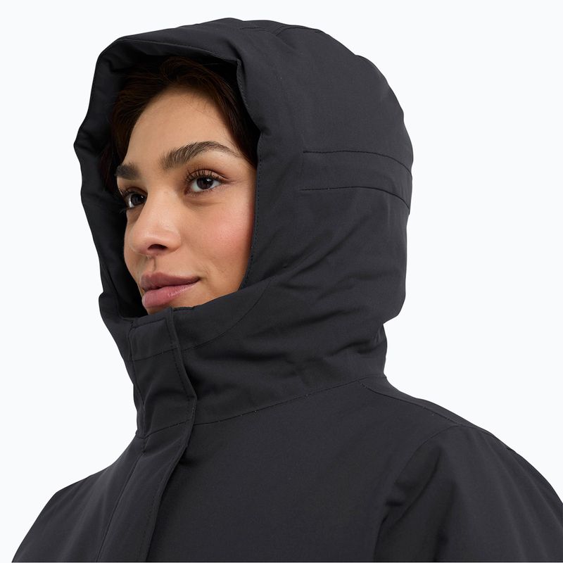 Giacca imbottita da donna Jack Wolfskin Wintertide nera 4