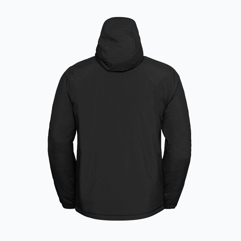 Giacca antipioggia da uomo Jack Wolfskin Pamir nera 8