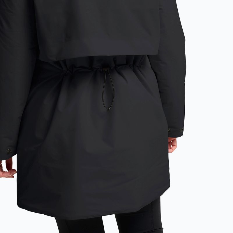 Giacca imbottita da donna Jack Wolfskin Frost Haven nera 5