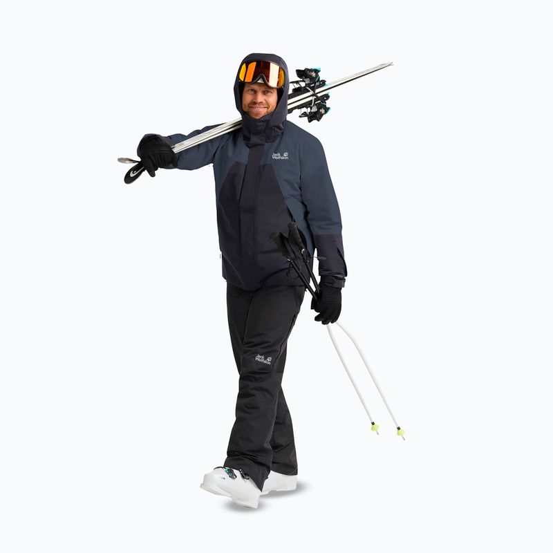 Giacca da sci da uomo Jack Wolfskin Flowline 2L Ins midnight sky 2