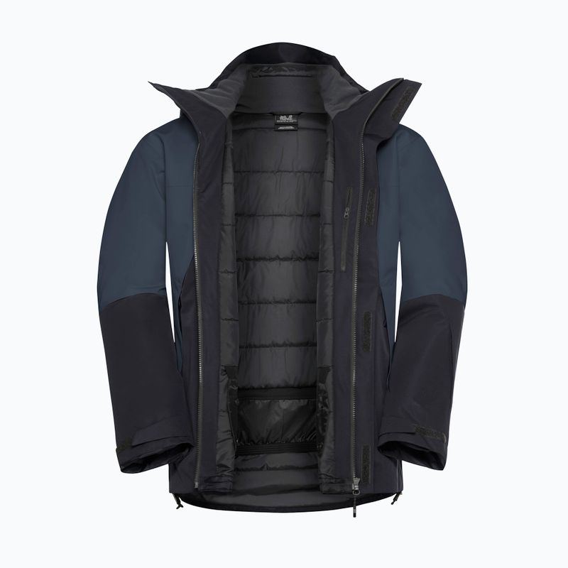 Giacca da sci da uomo Jack Wolfskin Flowline 2L Ins midnight sky 9