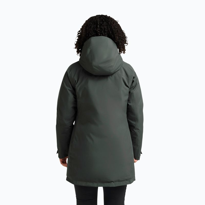 Piumino da donna Jack Wolfskin Icecape 2L Down Ins Rds slate green 3