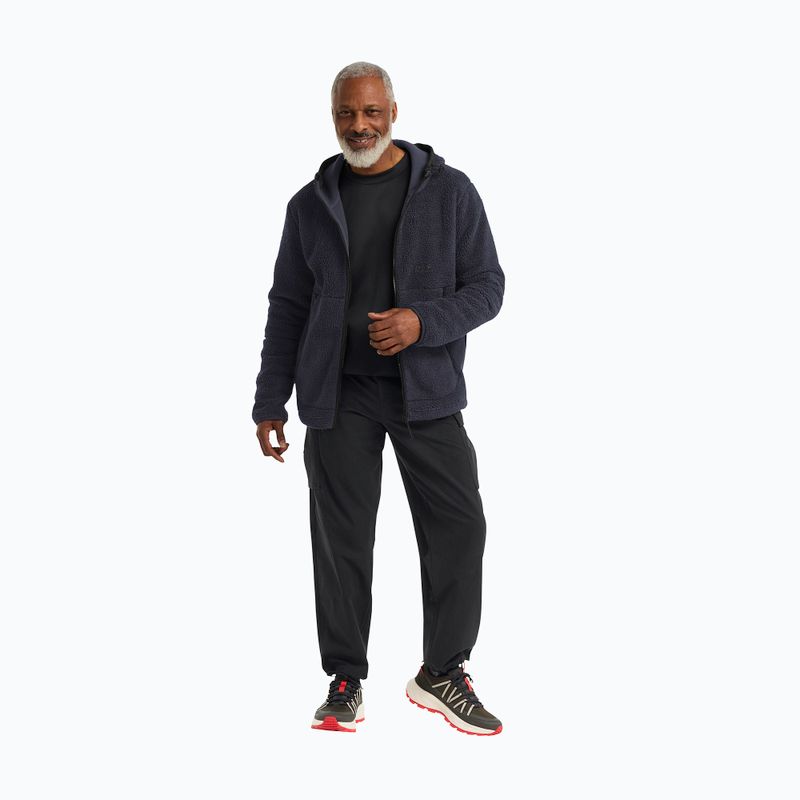 Felpa da trekking uomo Jack Wolfskin Stone Lite Hooded dark navy 2