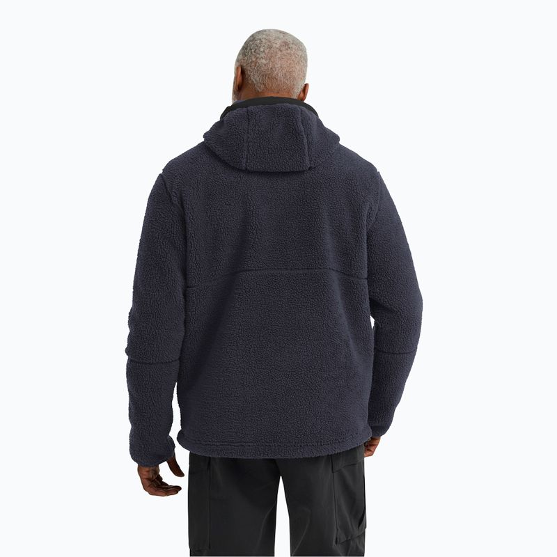 Felpa da trekking uomo Jack Wolfskin Stone Lite Hooded dark navy 3