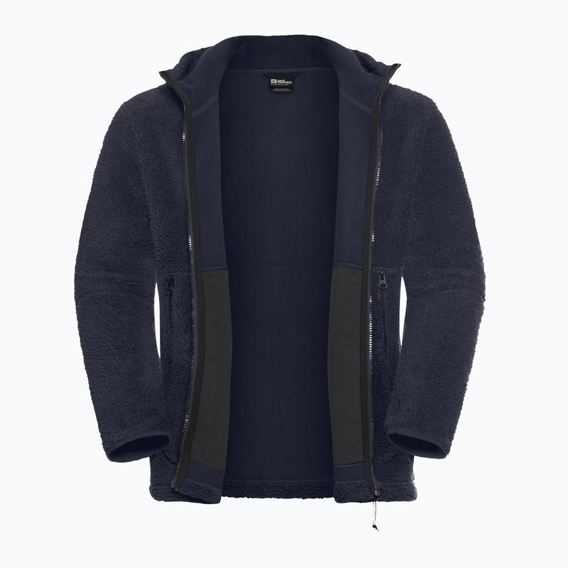 Felpa da trekking uomo Jack Wolfskin Stone Lite Hooded dark navy 9