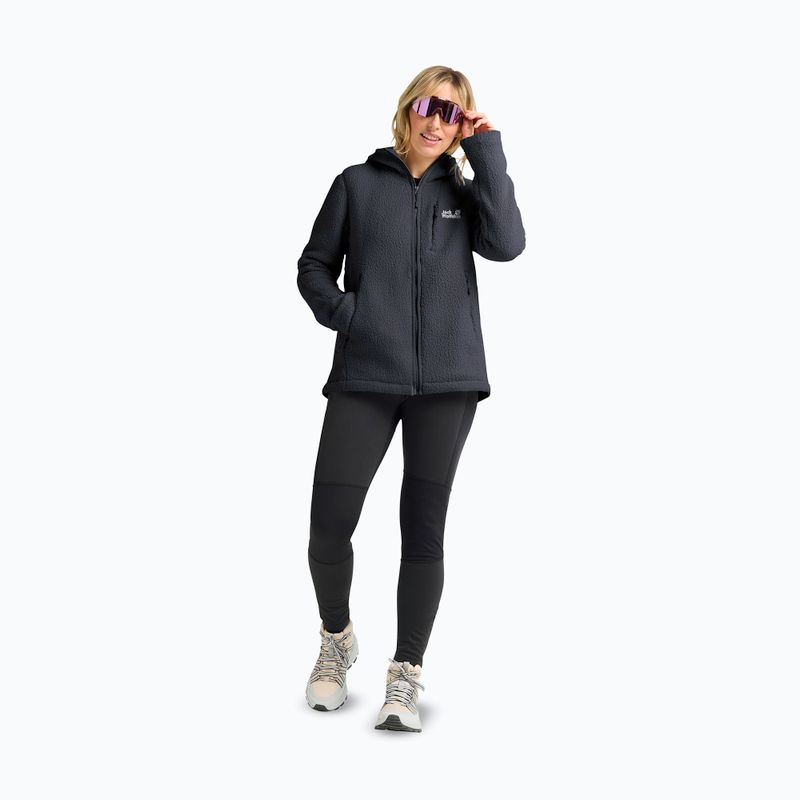 Pile da donna Jack Wolfskin Cradle Mountain Full Zip phantom 2