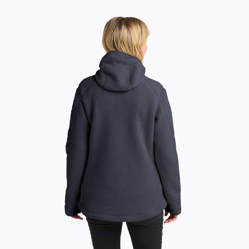 Pile da donna Jack Wolfskin Cradle Mountain Full Zip phantom 3