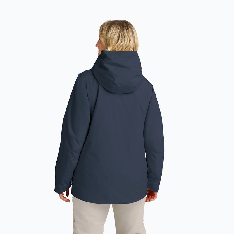Giacca da sci da donna Jack Wolfskin Flowline Pro 2L Ins midnight sky 3