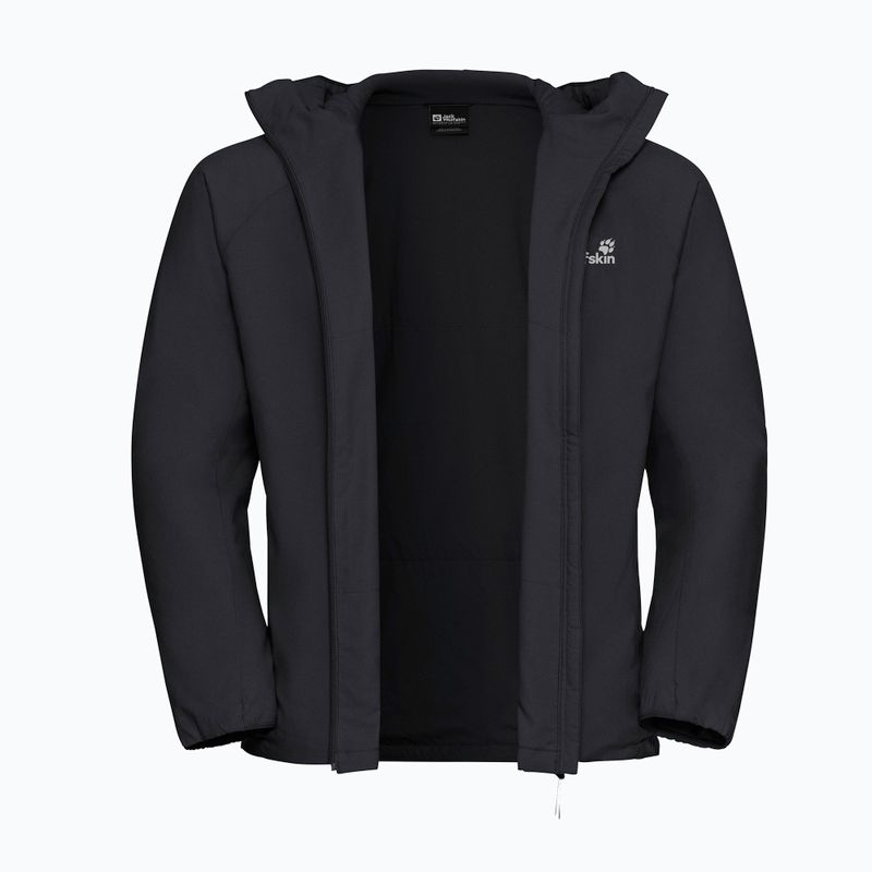 Giacca softshell da uomo Jack Wolfskin Prelight Ins nera 9