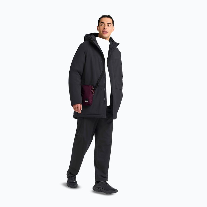 Cappotto imbottito da uomo Jack Wolfskin Cold Camp Coat black 2
