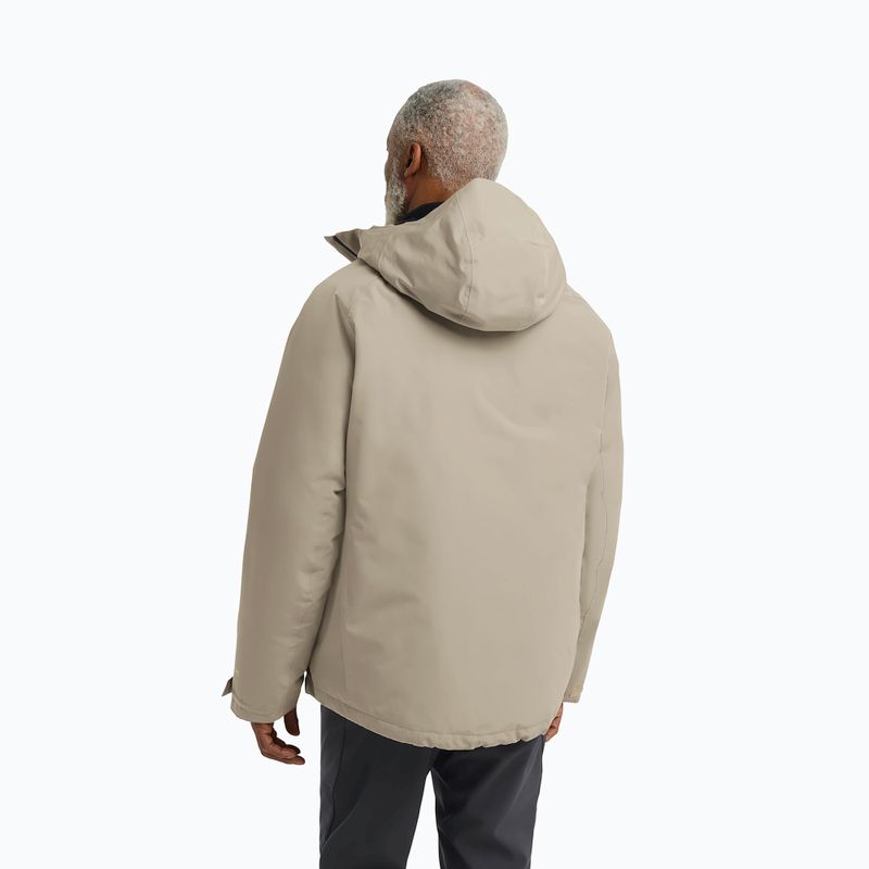 Piumino da uomo Jack Wolfskin Icecape 2L Down Ins Rds linen 3