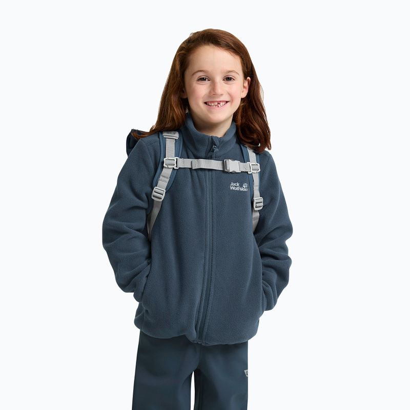 Zaino da trekking per bambini Jack Wolfskin Island Mini 10 l midnight sky 16