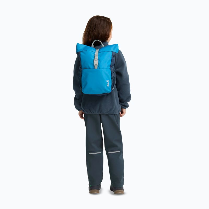 Zaino da trekking per bambini Jack Wolfskin Island Mini 10 l aurora blue 14