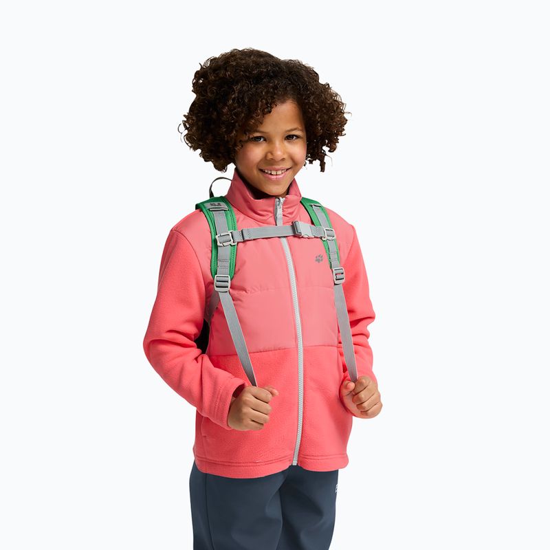 Zaino da trekking per bambini Jack Wolfskin Little Scout 10 l mystic green 16