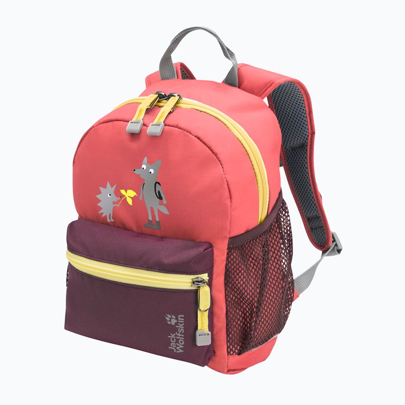 Zaino da trekking per bambini Jack Wolfskin Little Scout 10 l sunset coral 3