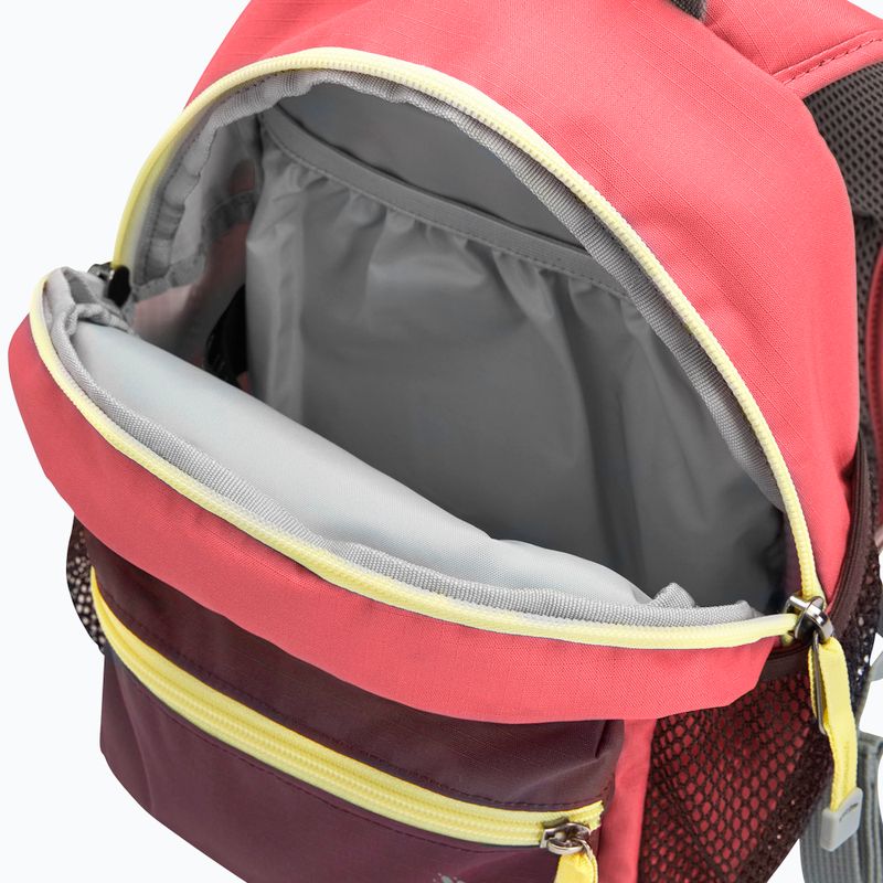 Zaino da trekking per bambini Jack Wolfskin Little Scout 10 l sunset coral 10