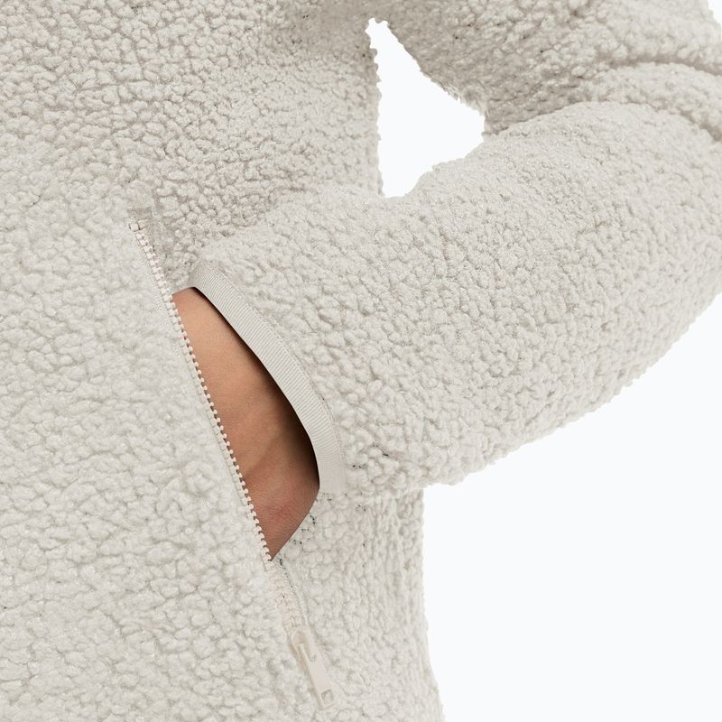 Felpa da trekking donna Jack Wolfskin High Curl sabbia chiaro 5