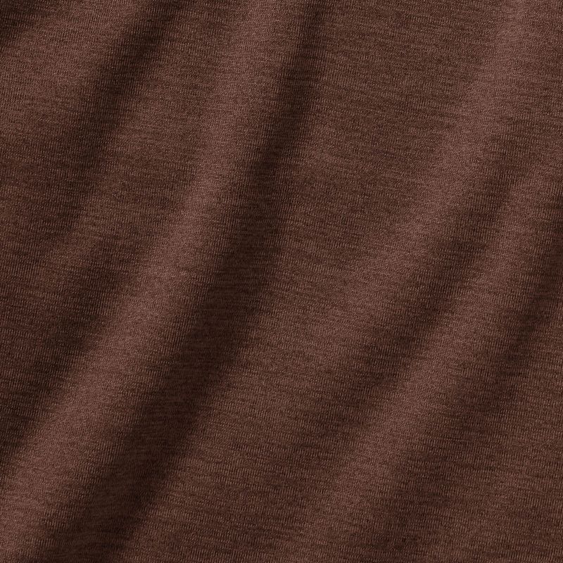 Felpa da trekking uomo Jack Wolfskin Peak District Full Ziphot choc 10