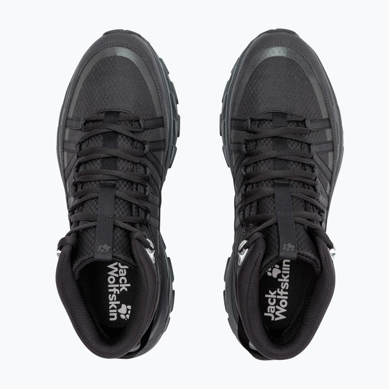 Scarpe da trekking da uomo Jack Wolfskin Wild Hike Texapore Mid black 3