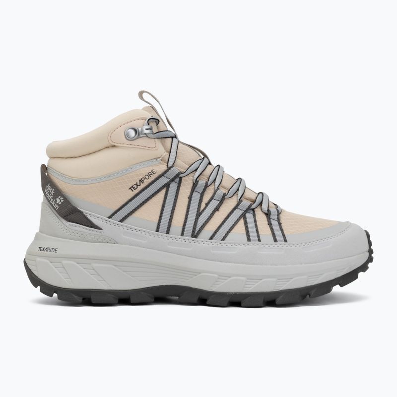 Scarpe da trekking da donna Jack Wolfskin Wild Hike Texapore Mid oyster 2