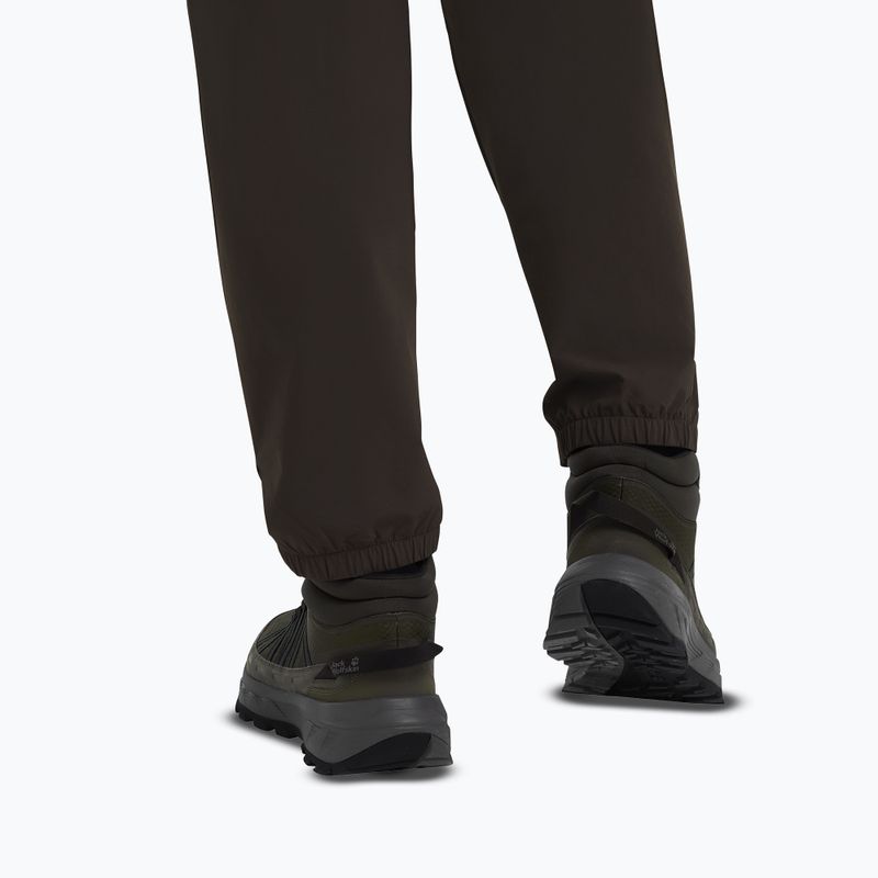 Scarpe da trekking da uomo Jack Wolfskin Wild Hike Texapore Mid obsidian moss 6