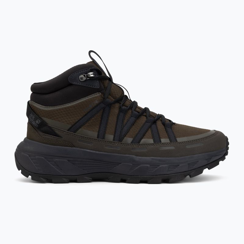 Scarpe da trekking da uomo Jack Wolfskin Wild Hike Texapore Mid obsidian moss 2