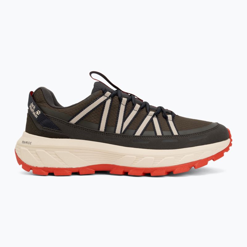 Scarpe da trekking da uomo Jack Wolfskin Wild Hike Texapore Low obsidian moss 2