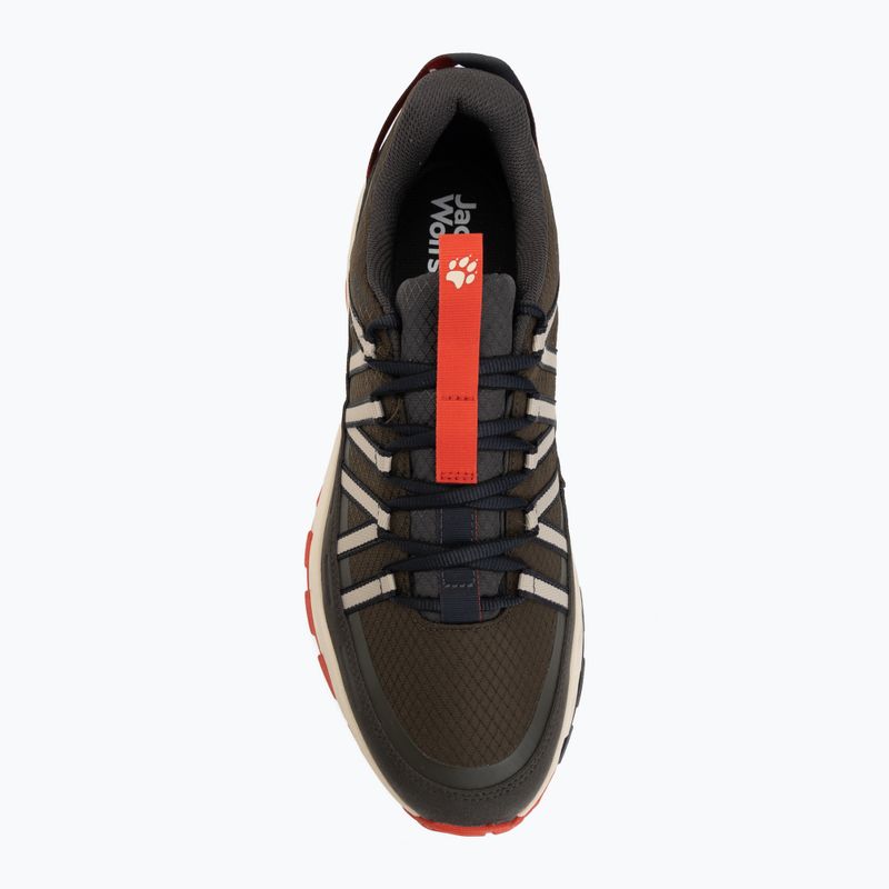 Scarpe da trekking da uomo Jack Wolfskin Wild Hike Texapore Low obsidian moss 5