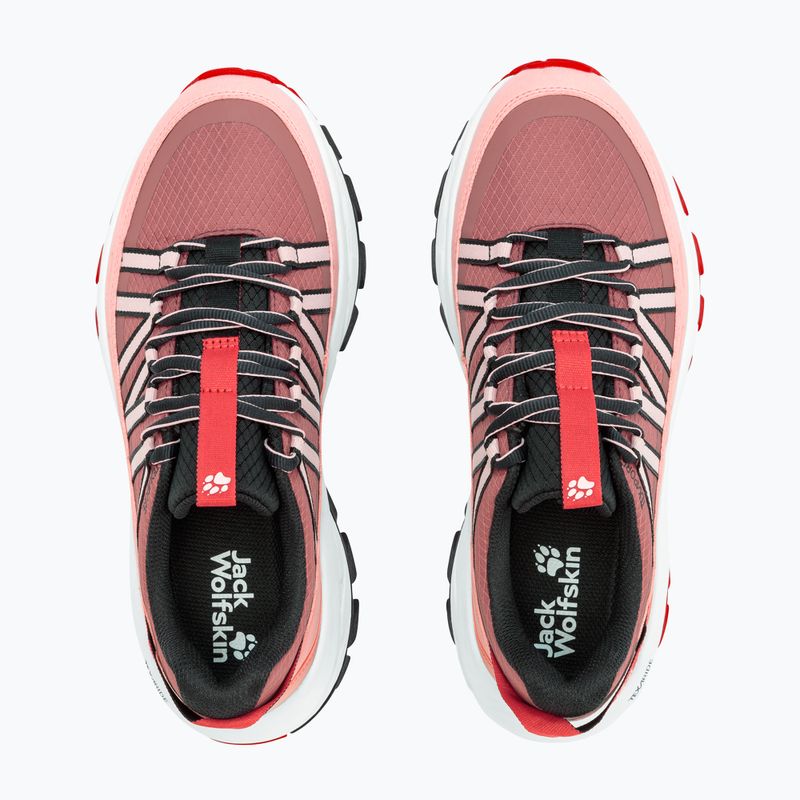 Scarpe da trekking da donna Jack Wolfskin Wild Hike Texapore Low rosegarden 3