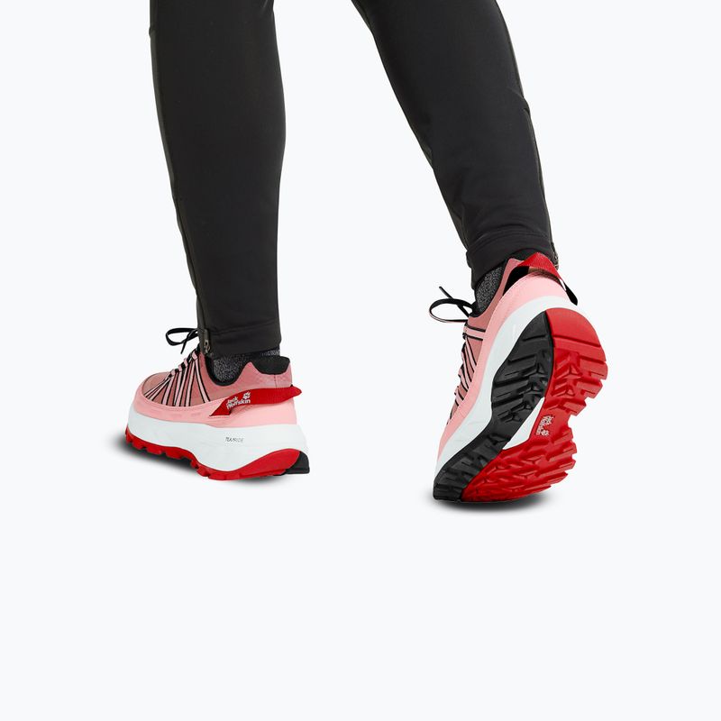 Scarpe da trekking da donna Jack Wolfskin Wild Hike Texapore Low rosegarden 5