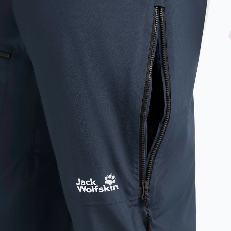 Pantaloni da sci da uomo Jack Wolfskin Flowline Pro 2L Ins midnight sky 6