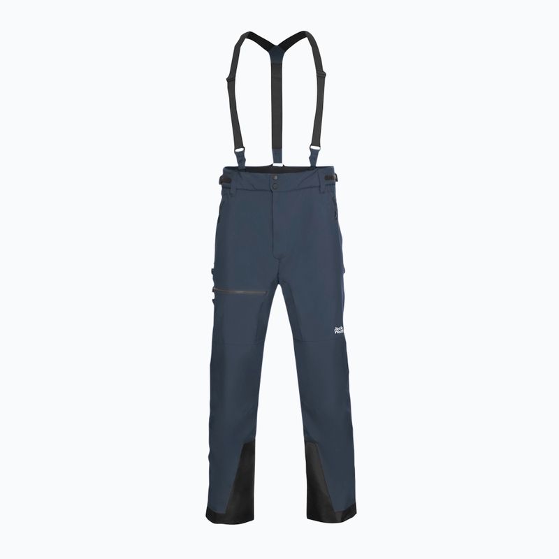 Pantaloni da sci da uomo Jack Wolfskin Flowline Pro 2L Ins midnight sky 8