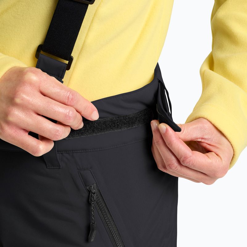 Pantaloni da sci da donna Jack Wolfskin Flowline Pro 2L Ins neri 4