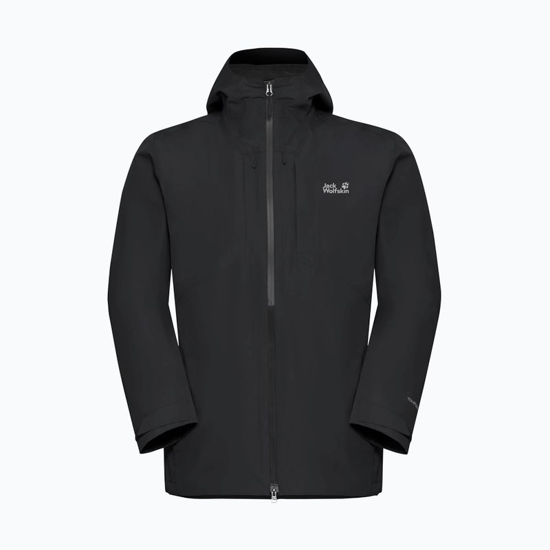 Giacca 3in1 da uomo Jack Wolfskin Icecape 3In1 Down Rds nera 10