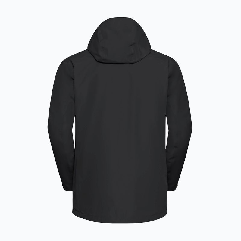 Giacca 3in1 da uomo Jack Wolfskin Icecape 3In1 Down Rds nera 11