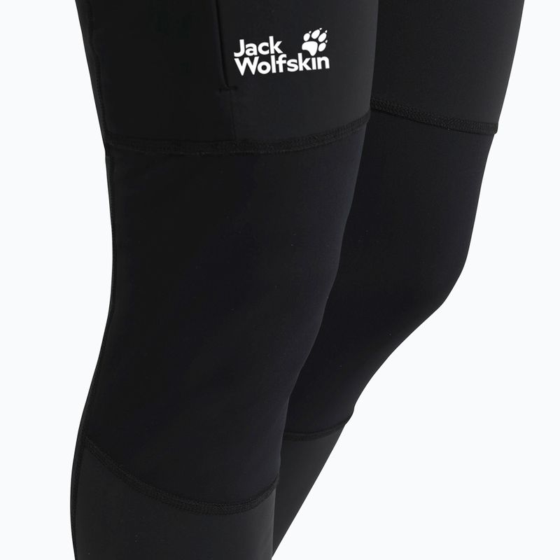 Leggings da trekking da donna Jack Wolfskin Hike With Me neri 5