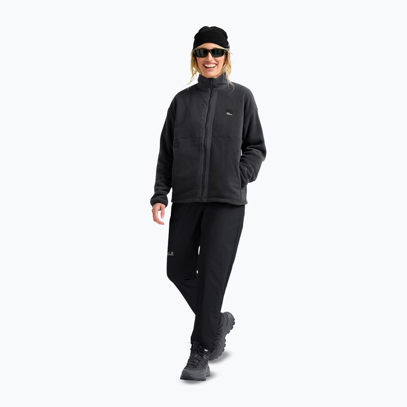 Pantaloni da trekking da donna Jack Wolfskin Prelight Trail black 2