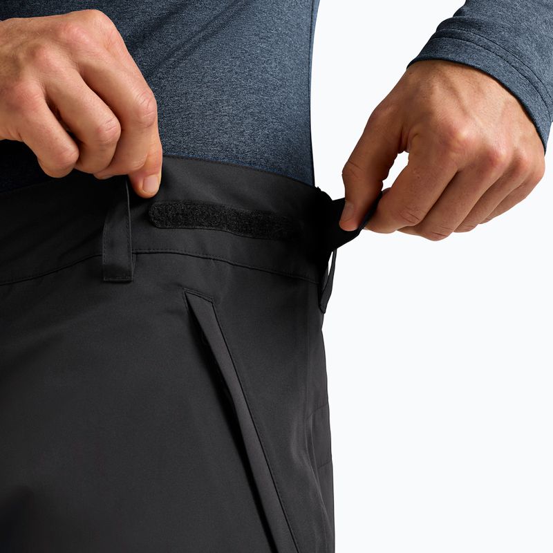 Pantaloni da sci da uomo Jack Wolfskin Flowline 2L Ins black 4
