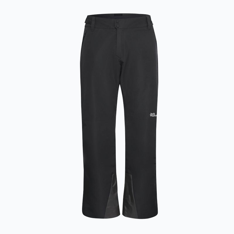 Pantaloni da sci da uomo Jack Wolfskin Flowline 2L Ins black 8