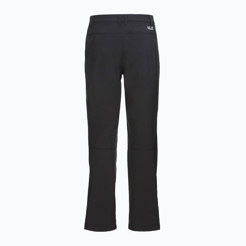 Pantaloni da trekking da uomo Jack Wolfskin Trek Terrain neri 9