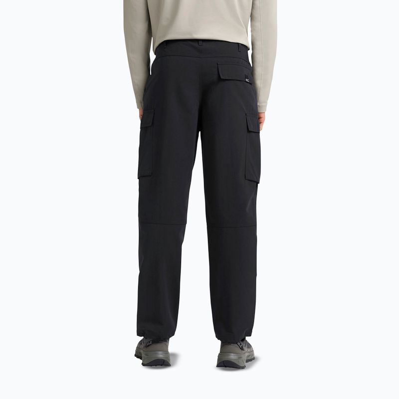 Pantaloni da trekking da uomo Jack Wolfskin Yuma Cargo black 2