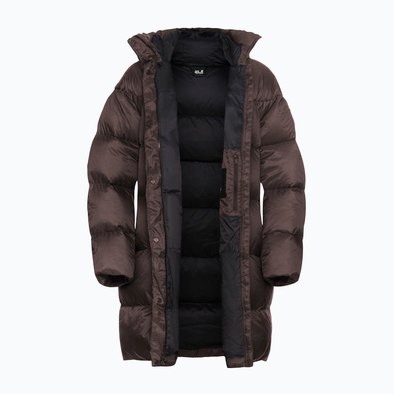 Piumino donna Jack Wolfskin Icy Hill Coat Rds peat 9