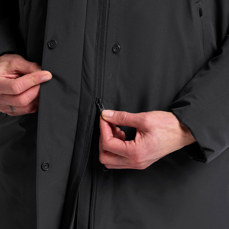 Cappotto imbottito da donna Jack Wolfskin Frost Haven Coat nero 5